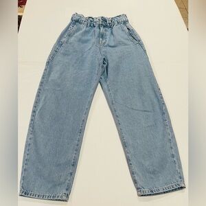 Zara Light Blue Denim Trousers